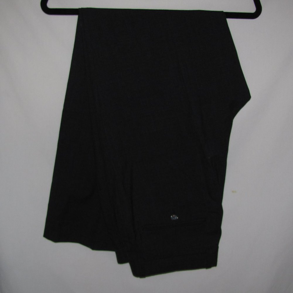 Mens' L.L. Bean Charcoal Gray 100% Wool Dress Pants Size 35x30